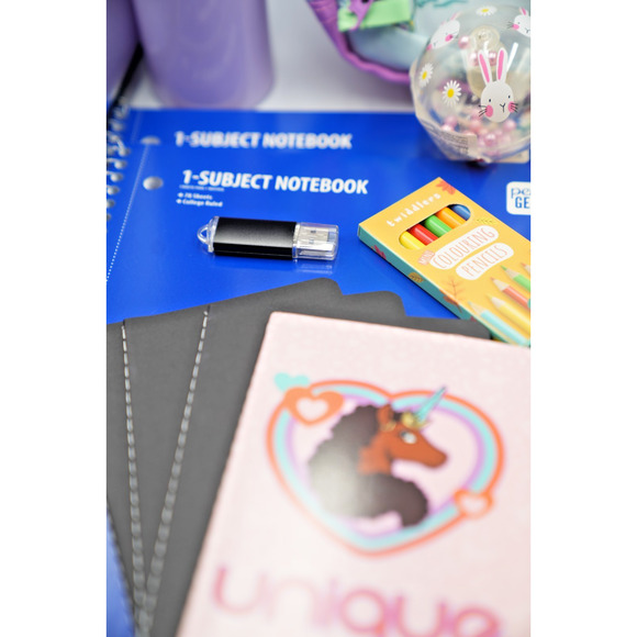 Cat & Jack Unicorn Backpack + Embark Lunch Bag Back‑to‑School Supply Bundle - Picture 16 of 16